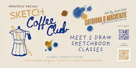 Coffee Sketch Club October