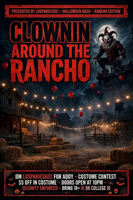 CLOWNIN AROUND THE RANCHO