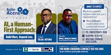 Agile Accra  Meetup  02 October  2026