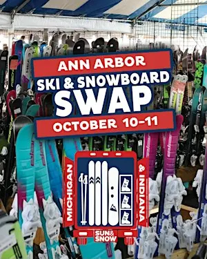 Ann Arbor Ski & Snowboard Swap | October 10-11, 2026