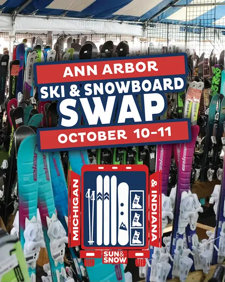 Ann Arbor Ski & Snowboard Swap | October 10-11, 2026