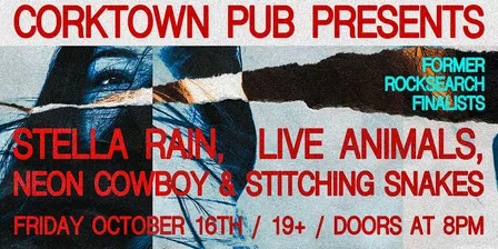 STELLA RAIN - LIVE ANIMALS - NEON COWBOY - STICHING SNAKES