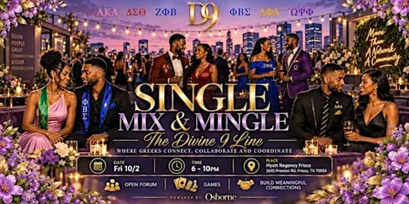 Single Mix and Mingle the Devine 9 Line
