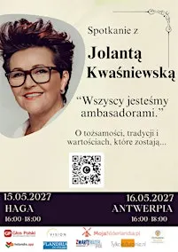 Spotkanie z Jolantą Kwaśniewską w Hadze.