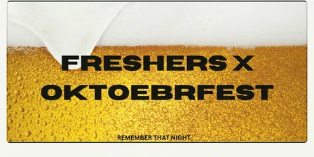Freshers x Oktoberfest | UCD ISS x GermanSoc