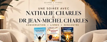 Nathalie Charles, Dr Jean-Michel Charles — Conférence, livres & rencontre