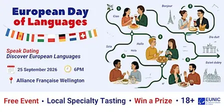 2026 Edition - Speak Dating for European Day of Languages in Wellington