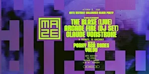 The Blaze + Arcade Fire + Claude VonStroke [Halloween Block Party]