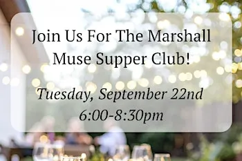 The Marshall Muse Supper Club for Creatives