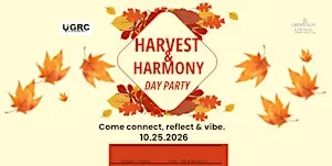 Liberation Lounge Day Party Harvest and Harmony