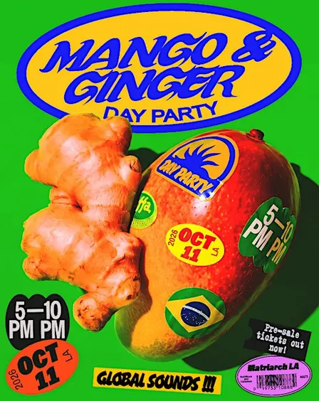 Mango & Ginger Day Party!