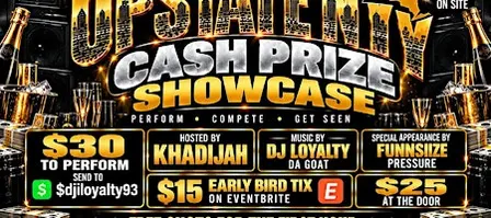 UPSTATE NY CASH PRIZE SHOWCASE