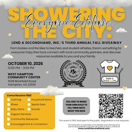 Showering the City: Everyone Edition | FREE Community Giveaway