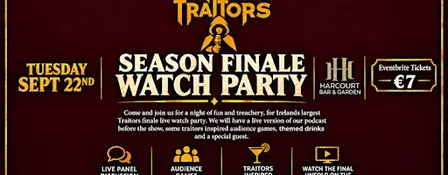 Traitors Ireland S2 Finale Watch Party