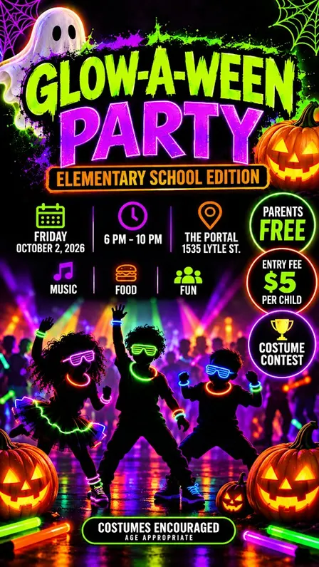 Glow-A-Ween Party