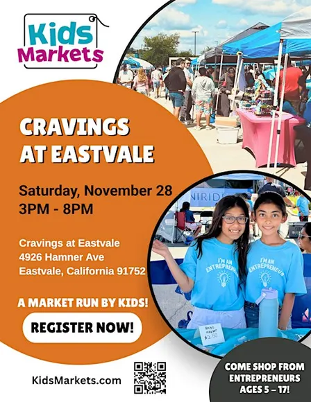 Kids Market at Cravings at Eastvale