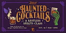 Haunted Cocktail Class