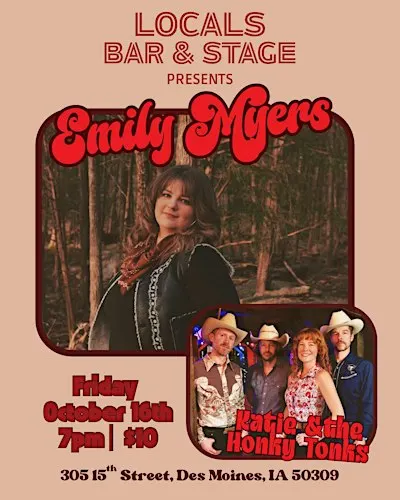 Emily Myers + Katie & the Honky Tonks | Live Music at Locals Bar & Stage