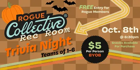 Rogue Rec Room: Spooky Trivia Night