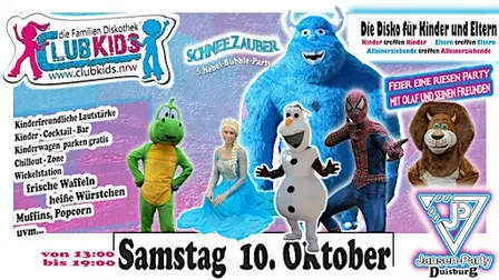 ClubKids - die Familien Diskothek® in Duisburg
