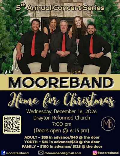 Home For Christmas- MooreBand 5th Concert Series