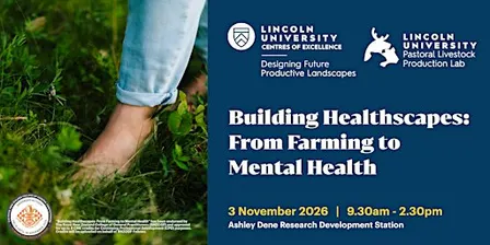 Building Healthscapes: From Farming to Mental Health