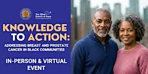 Knowledge to Action: Breast & Prostate Cancer in Black Communities