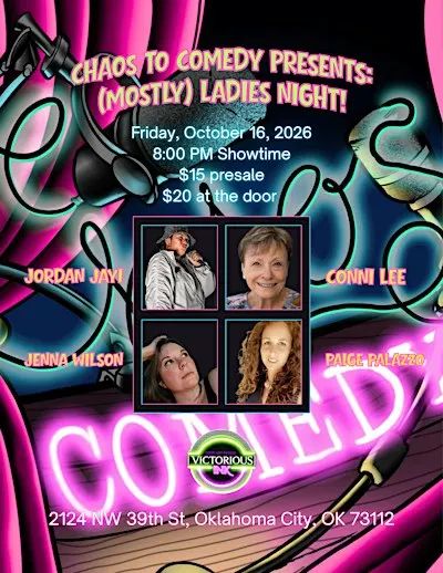 Chaos to Comedy Presents: (mostly) Ladies Night