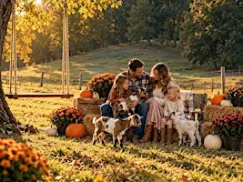Fall Photo Sessions with Baby Goats