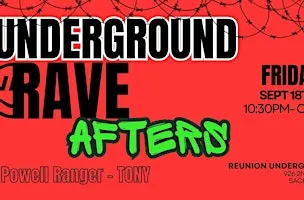 Underground Rave 9.18.26