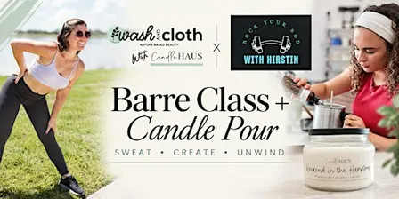 Barre Class & Candle Pour