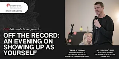 Off The Record: An Evening On Showing Up As Yourself