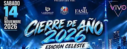 Cierre de Año 2026! Edición Celeste