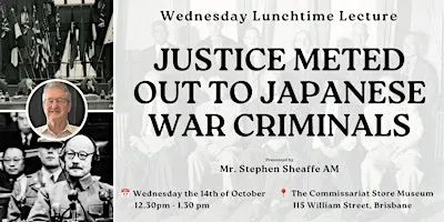 WLL: Justice Meted Out to Japanese War Criminals