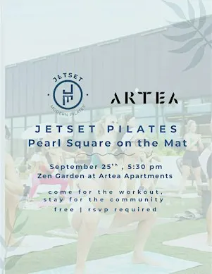 JETSET on the Mat x Artea