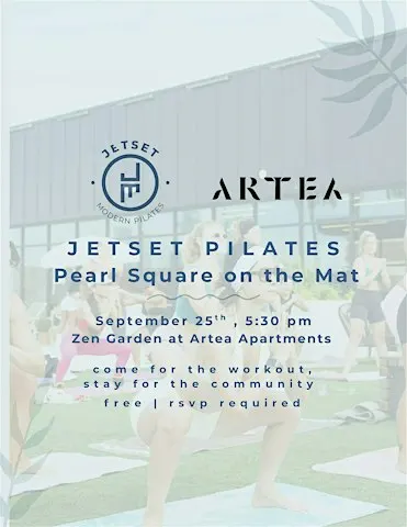 JETSET on the Mat x Artea