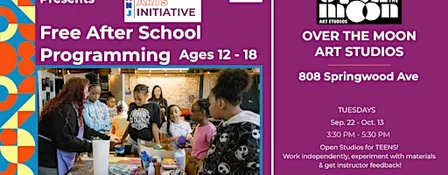 FREE TUESDAY After School Art Programming