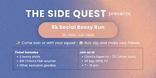 The Side Quest ⋅ 5K Social Boozy Run