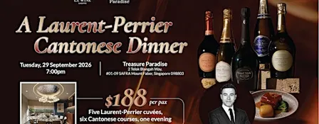 Laurent-Perrier Champagne Dinner | Le Wine x Treasure Paradise