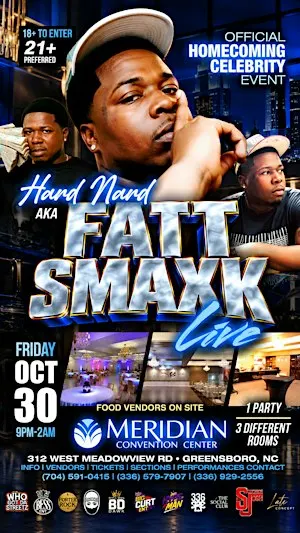CELEBRITY FRIDAY HOMECOMING _ FATT SMAXK LIVE