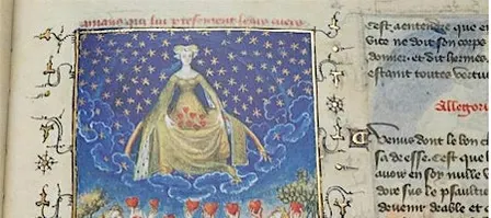 The Paris Epistle of Othéa designed by Christin de Pisan (1407)