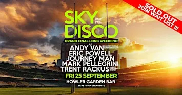 Sky Disco Grand Final Long-Weekend Special THIS FRIDAY