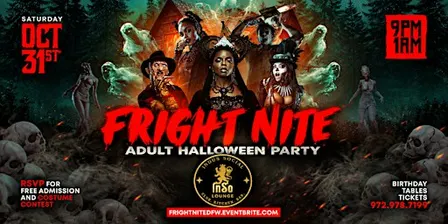 Fright Nite Adult Halloween Party @ Inso Las Colinas