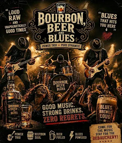 Bourbon Beer & Blues @ The Tower Brewery