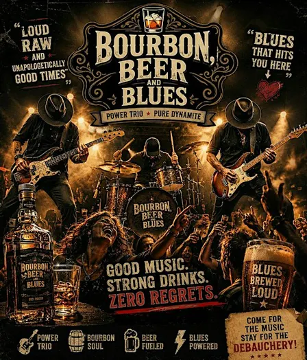 Bourbon Beer & Blues @ The Tower Brewery