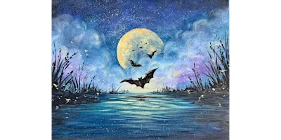 Moonlit Mystic Creatures  - Paint and Sip in Norfolk | Classpop!™