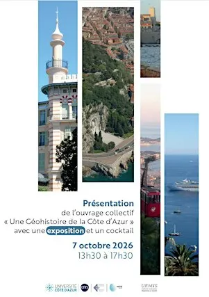 Présentation de l’ouvrage collectif "Une Géohistoire de la Côte d’Azur"