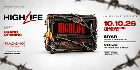 SA 10.10 • HIGHLIFE SATURDAYS Opening • Filmcasino