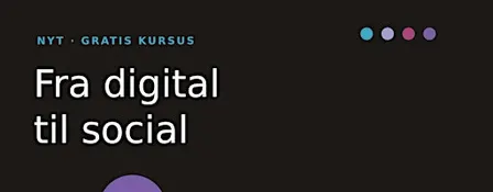 Fra digital til social - borgerstøtte gennem sprog, system og skærm