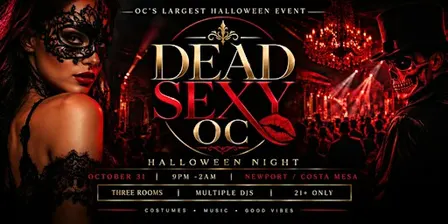 Dead Sexy Halloween 2026 - Come Dead. Leave Sexy.